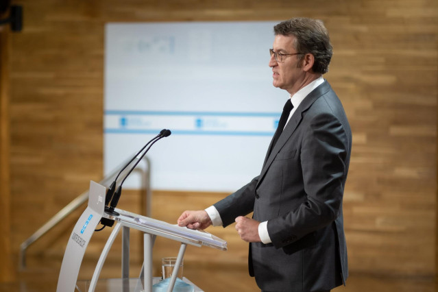 Feijóo, tras el Consello de la Xunta