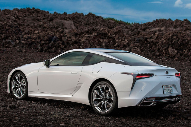 Imagen del Lexus LC 500h.