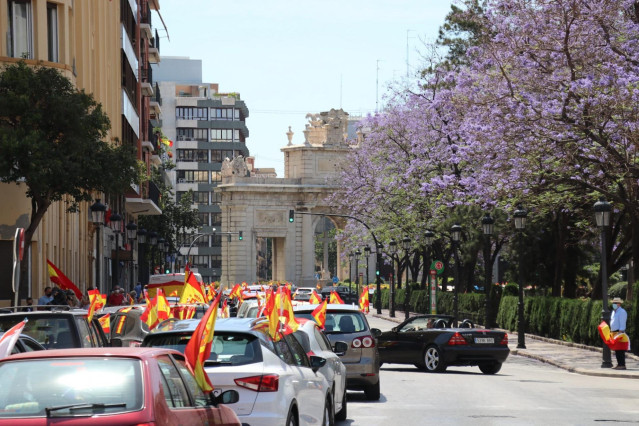 Manifestación de Vox en València