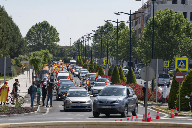 Caravana de Vox en Ciudad Real