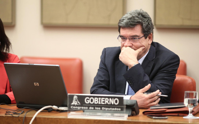 El ministro de Inclusión, Seguridad Social y Migraciones, José Luis Escrivá, comparece en Comisión de Seguimiento y Evaluación de los Acuerdos del Pacto de Toledo, a 5 de marzo de 2020.
