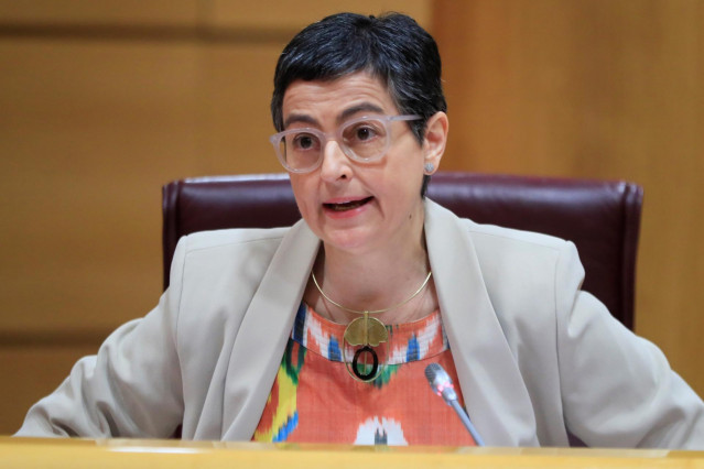 La ministra de Asuntos Exteriores, Unión Europea y Cooperación, Arancha González Laya,