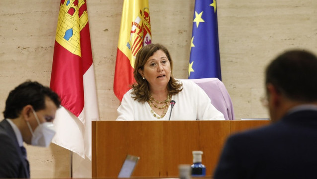 La consejera de Educación, Cultura y Deportes, Rosa Ana Rodríguez