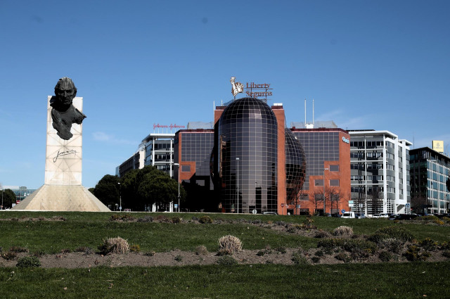 Sede de Liberty Seguros en el EdificioTierra, en Madrid.