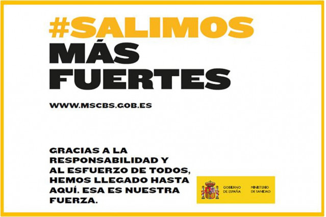 Campaña 'Salimos más fuertes' del Gobierno