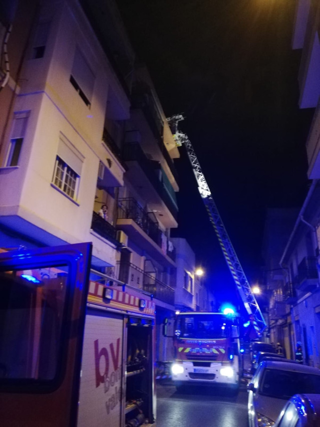 Rescate en grúa