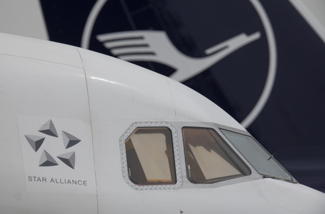 Avión de Lufthansa