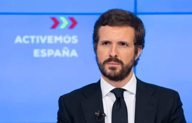 El líder del PP, Pablo Casado, en una imagen de archivo