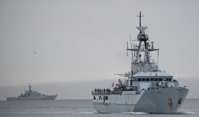 Buque de la Royal Navy HMS Clyde
