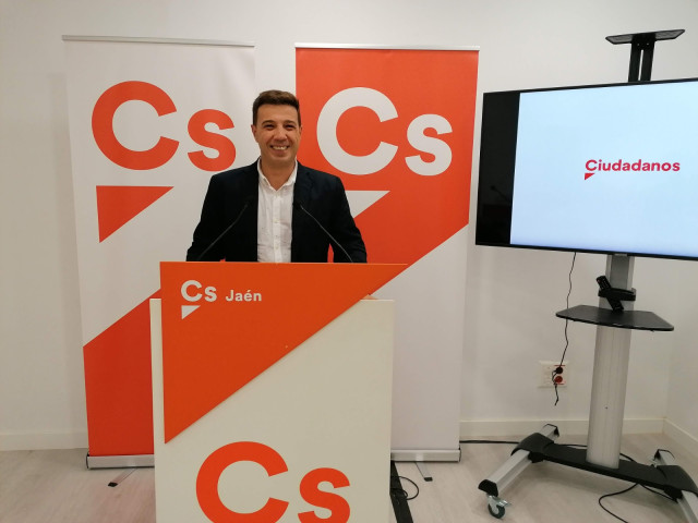 El portavoz de Ciudadanos (Cs) en la Diputación de Jaén, Ildefonso Ruiz.