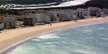 Playa de Valdelagrana en El Puerto