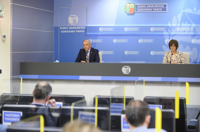 El portavoz del Gobierno Vasco, Josu Erkoreka.
