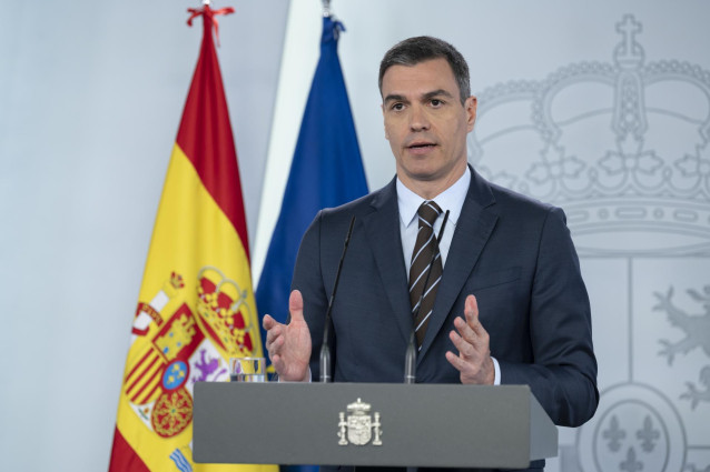 El presidente del Gobierno, Pedro Sánchez,en una imagen de archivo