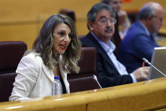 La ministra de Trabajo y Economía Social, Yolanda Díaz