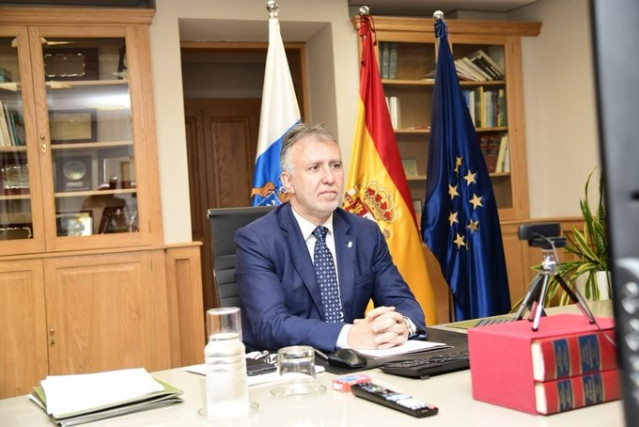 El presidente de Canarias, Ángel Víctor Torres