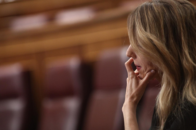 La portavoz del PP en el Congreso, Cayetana Álvarez de Toledo,durante el pleno de control al Gobierno