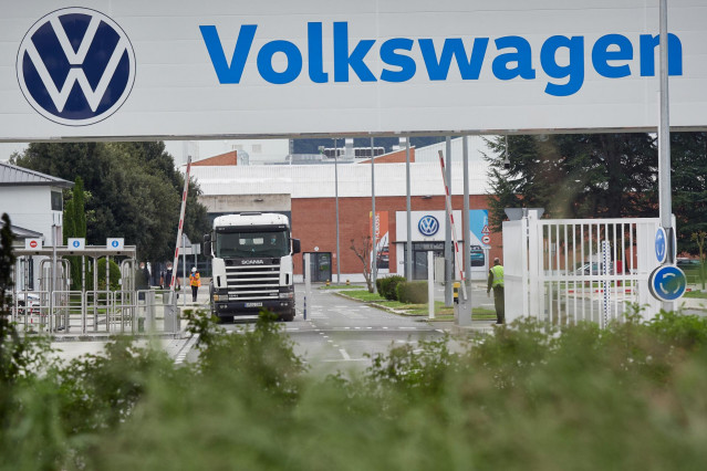 Imagen de la entrada de Volkswagen en Navarra.