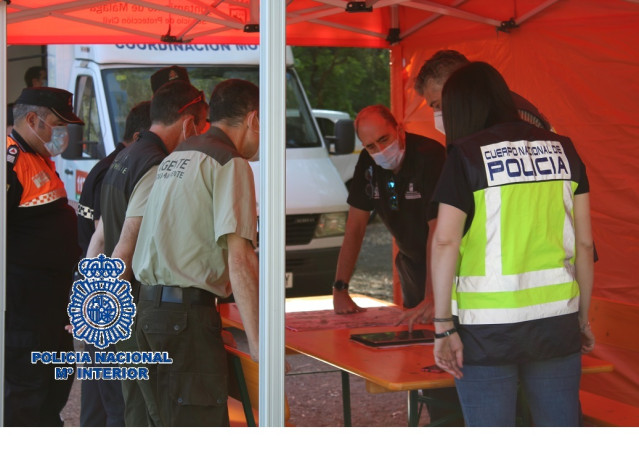 Operativo para buscar a un hombre desaparecido en Málaga