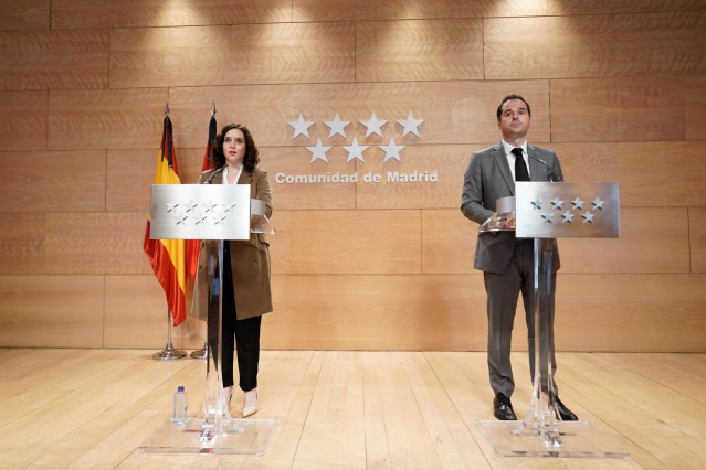 Rueda de prensa tras el Consejo de Gobierno de la Comunidad de Madrid