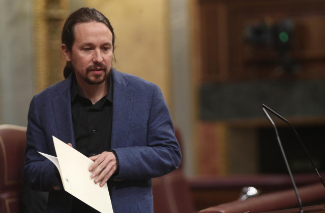 El vicepresidente segundo del Gobierno y líder de Podemos, Pablo Iglesias