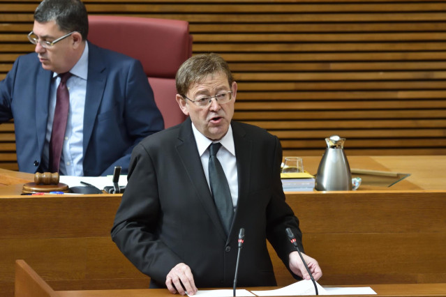 Puig en la sesión de control en Les Corts