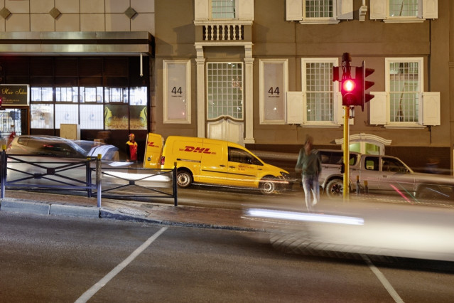 Coche de DHL