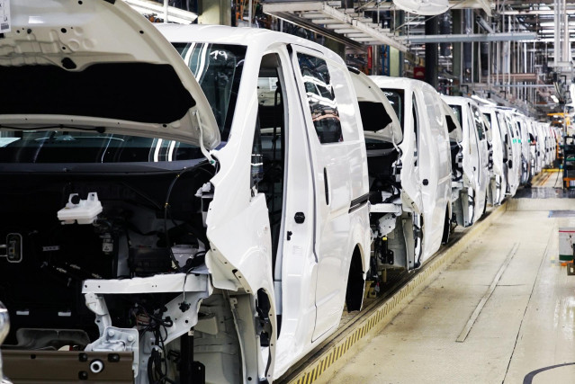 Planta de Nissan en Barcelona.