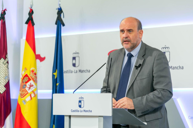 El vicepresidente de C-LM, José Luis Martínez Guijarro.