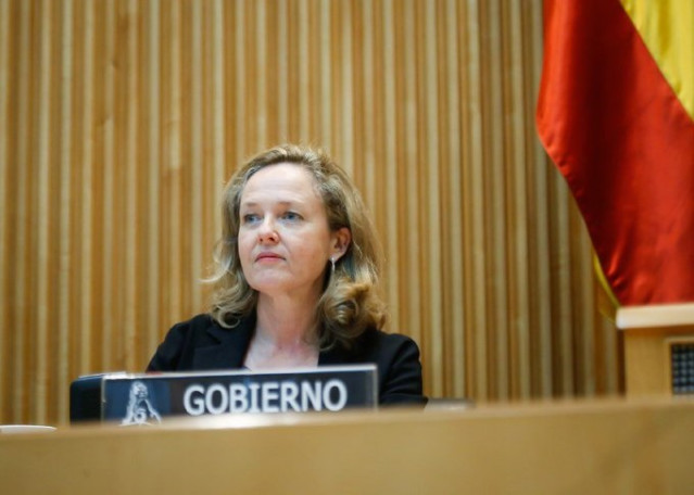 La vicepresidenta de Asuntos Económicos, Nadia Calviño