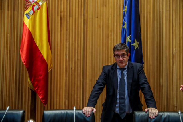El presidente de la Comisión para la Reconstrucción, Patxi López