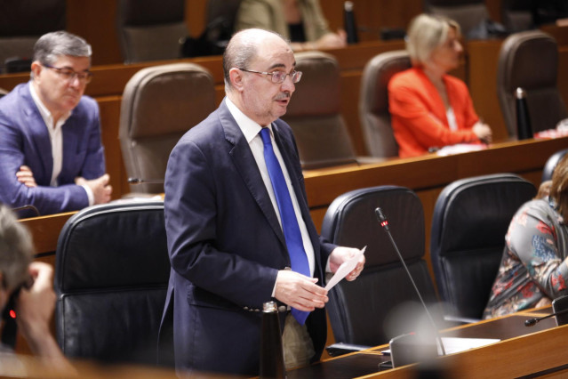 El presidente de Aragón, Javier Lambán.
