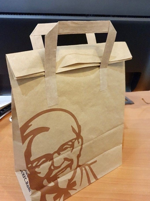 Bolsas de papel para rstaurantes y negocios de comida para lleva