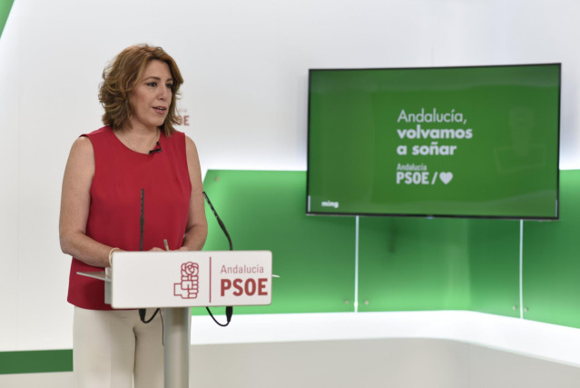 Susana Díaz, este viernes