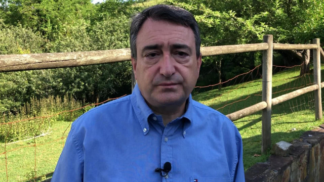 El portavoz del PNV en el Cogreso, Aitor Estevan, valora el acuerdo con el Gobierno sobre la próxima prórroga del estado de alarma