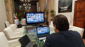 Vara, durante la conferencia de presidentes.