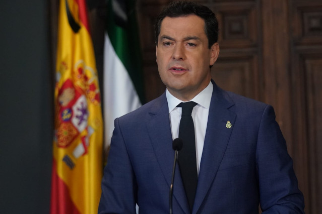 Juanma Moreno, este domingo