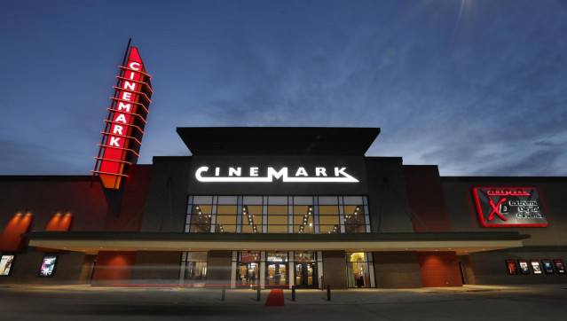 Sala de multicines de Cinemark, en Estados Unidos.
