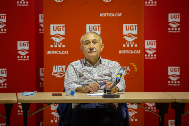 El Secretario General de UGT, Pepe Álvarez