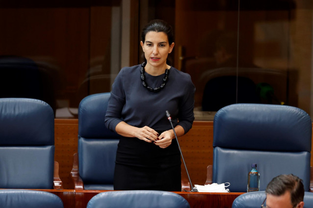 La portavoz de Vox en la Asamblea de Madrid, Rocío Monasterio