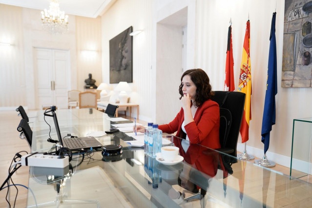 La presidenta de la Comunidad de Madrid, Isabel Díaz Ayuso.