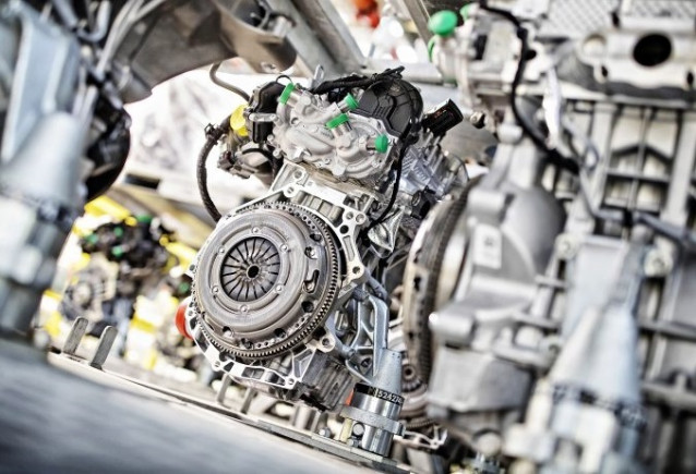 Imagen de un motor de Skoda.