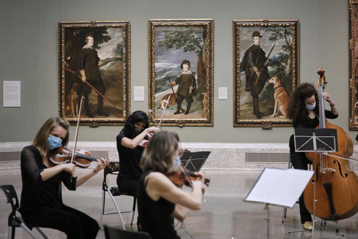 El Museo del Prado el día de su reapertura