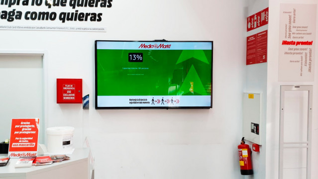 MediaMarkt instala sistema de control de aforo en sus tiendas en España