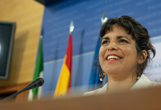 La portavoz de Adelante Andalucía, Teresa Rodríguez, en una foto de archivo