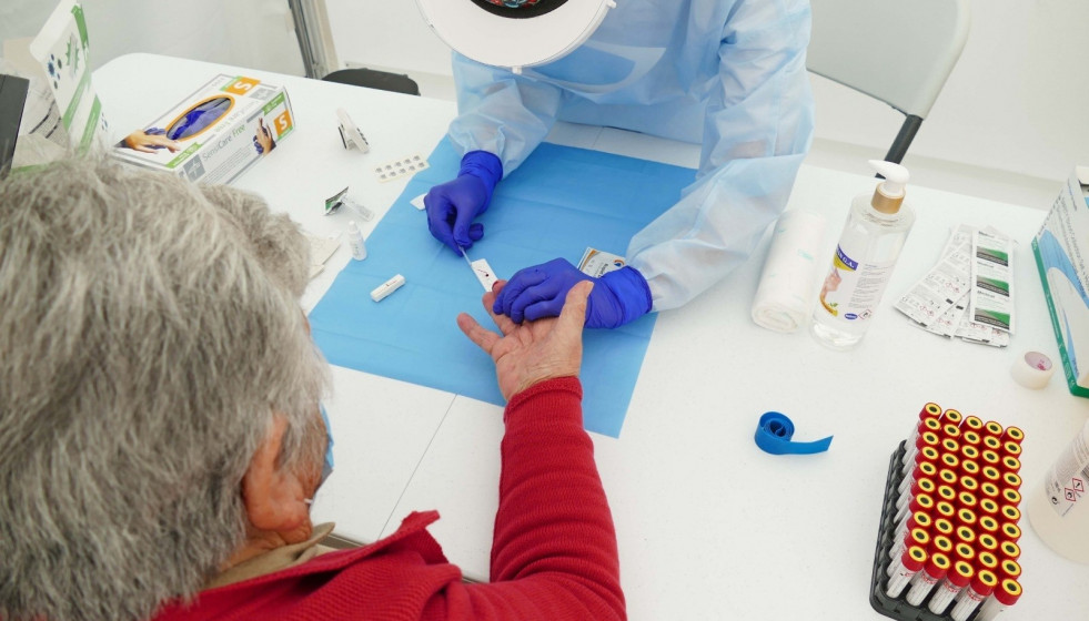 Pruebas de coronavirus