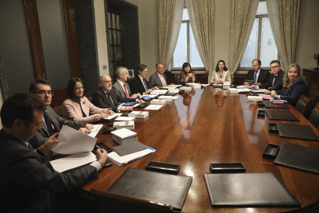 Reunión de la Mesa del Senado.