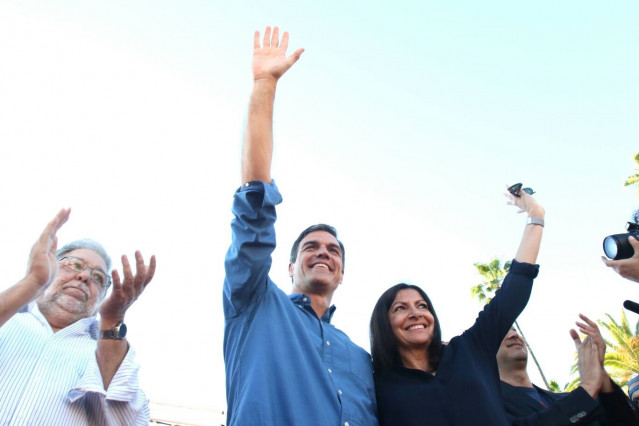Pedro Sánchez y Anne Hidalgo