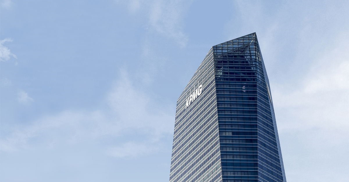 Torre de KPMG en Madrid, foto de la cuenta de Twitter de la firma en España