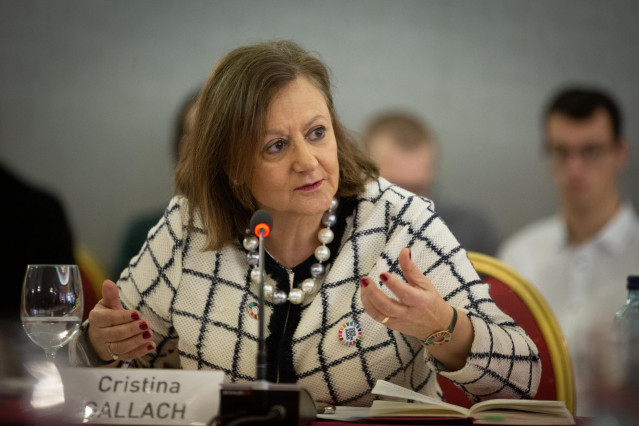 La Secretaria de Estado de Asuntos Exteriores y para Iberoamérica y el Caribe, Cristina Gallach.
