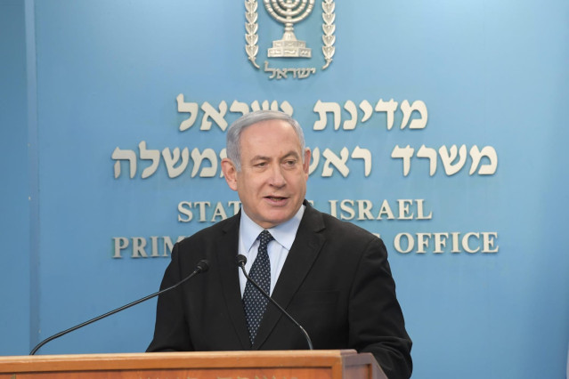ŸPrimer ministro de Israel, Banjamín Netanyahu